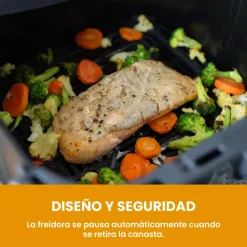 Freidora de Aire Duo 10lt Negra Mouvair