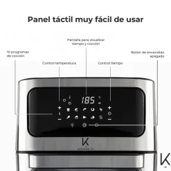 Freidora de aire 12 lt Kitchen-it Max Edition