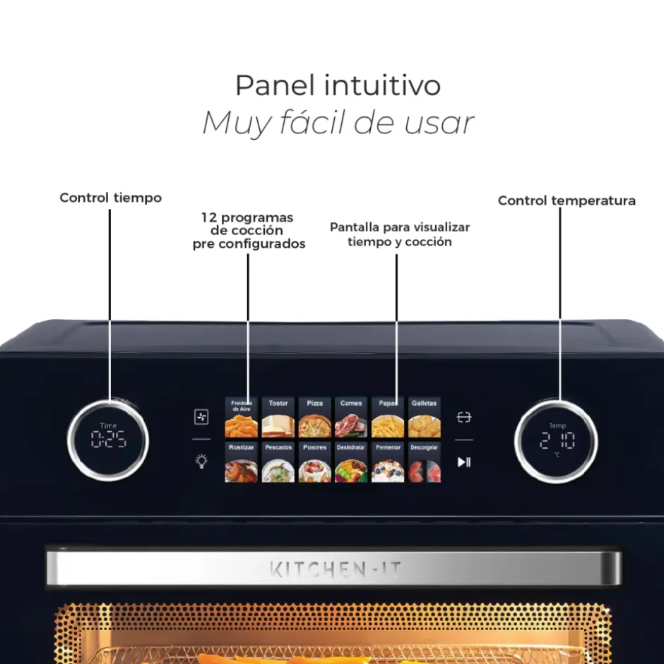 Freidora de Aire 25lt Smart Edition Kitchen-it