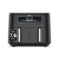 Freidora de aire Ninja doble 6 en 1 7.6 Lt
