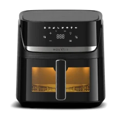Freidora de Aire Supreme 7,6L Negra Mouvair