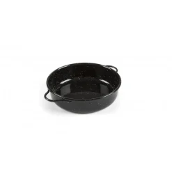 Fuente Esmaltada Negra 28 cm Garcima