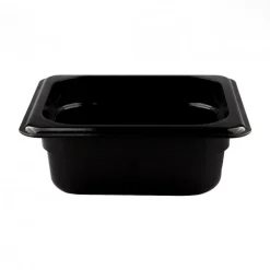 Fuente GN1/6 6.5cm Policarbonato Negra 62c Cambro