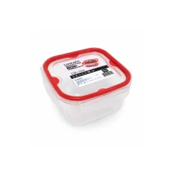 Hermético Cuadrado 400ml Plástico Lock&Fit Box FTA