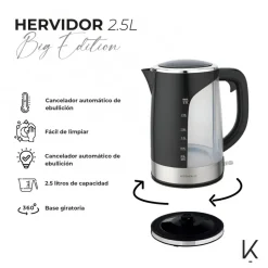Hervidor 2,5lt Big Edition Kitchen-it