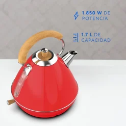 Hervidor Rojo Easyways 1.7 Lt