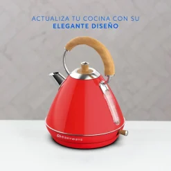 Hervidor Rojo Easyways 1.7 Lt