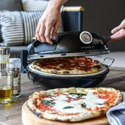 Horno para Pizza a la Piedra Black Edition Kitchen-it