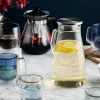 Jarro Borosilicato 1,7lt con Tapa de Acero Marsella Lugano