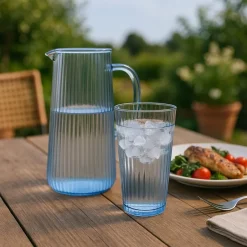 Jarro de Vidrio Borosilicato 1,2 L Blue Sand