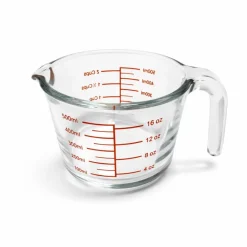 Jarro Medidor Vidrio Borosilicato 1L FTA