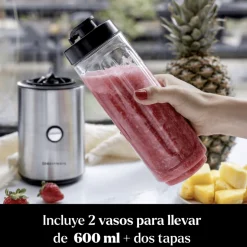 Licuadora Personal 600ml NutriBlender Go 2 Vasos EasyWays