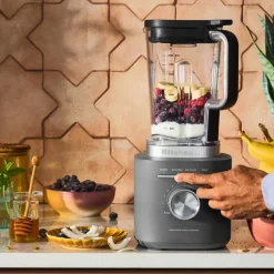 Licuadora Pure Power 10 velocidades Gris KitchenAid