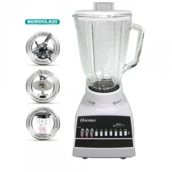 Licuadora Vaso de Vidrio 10 Velocidades Oster