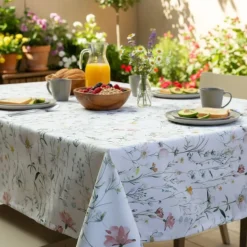 Mantel Antimanchas Pradera 160x220cm Decoexpress