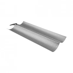 Molde 2 Baguette Tejas 38x16,5cm Moka Ibili