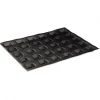 Molde Microperforado 2pzs Cuadrado 3,5x3,5cm 30+30un Silicona Martellato