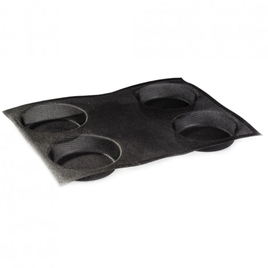 Molde Microperforado 2pzs Redondo 12cm 4+4un Silicona Martellato