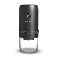 Moledor de Café Eléctrico Negro Mouvair