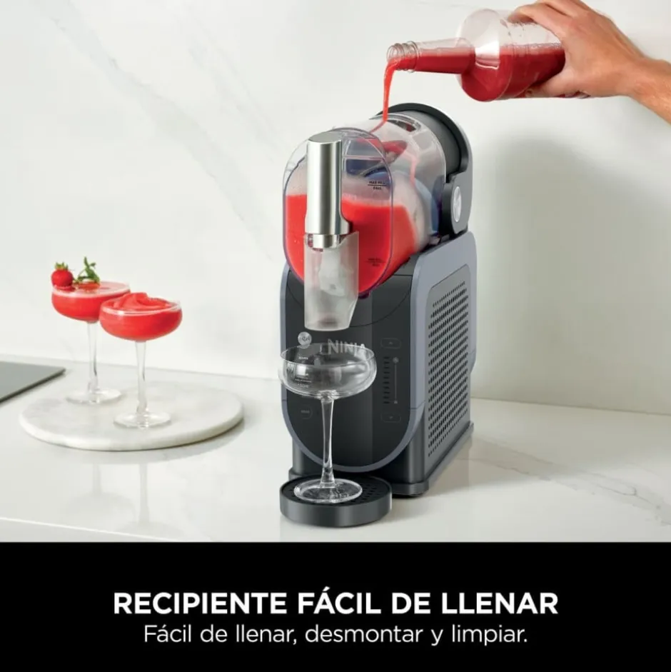 Máquina de granizados y bebidas heladas Slushi Ninja