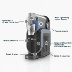 Máquina de granizados y bebidas heladas Slushi Ninja