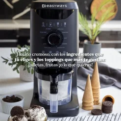Máquina de Helado Amalfi Deluxe + 3 Bowls 500 ml EasyWays