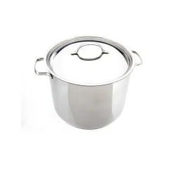 Olla Alta con Tapa 13,5L Acero Inoxidable 28cm 32129 Lacor