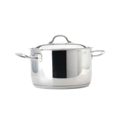 Olla con Tapa y Asas 6,5lt Inoxidable 24x15cm Lacor