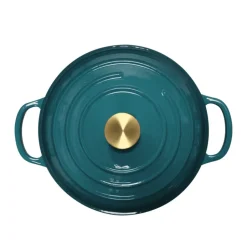 Olla Fierro Esmaltado Petróleo 28 cm Lugano