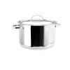 Olla Recta 6,5lt Acero Inoxidable 24cm Basic Lacor