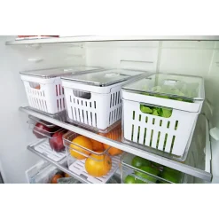 Organizador para Refrigerador con Cesta Clear Fresh OU