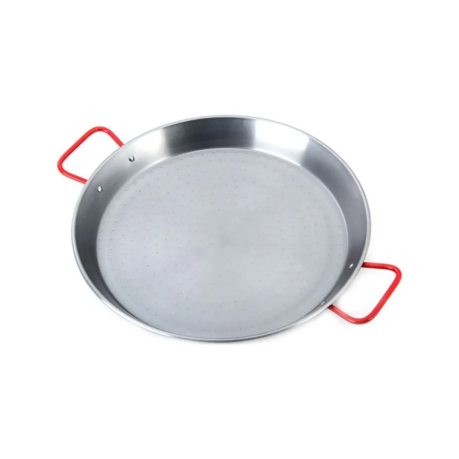 Paellera Hierro Pulido 8 Porciones 38cm Garcima La Ideal