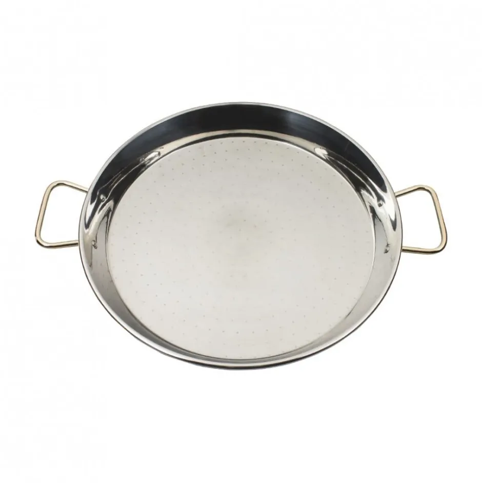 Paellera Valenciana 14 Porciones Inoxidable 50cm 70050 Garcima