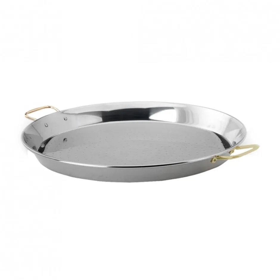 Paellera Valenciana 14 Porciones Inoxidable 50cm 70050 Garcima