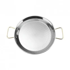 Paellera Valenciana 4 Porciones Inoxidable 30cm Garcima