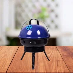 Parrilla Portátil Azul Eggy MGKY802-AZ Kangkawe