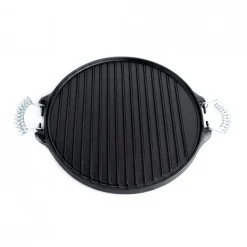 Plancha Fierro Redonda con Asas de Alambre 31cm Dussel