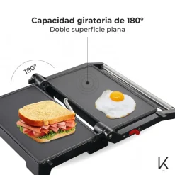 Plancha Sandwichera Panini Master Series Kitchen-it