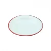 Plato Bajo Acero Esmaltado 26cm Bordeaux Ibili