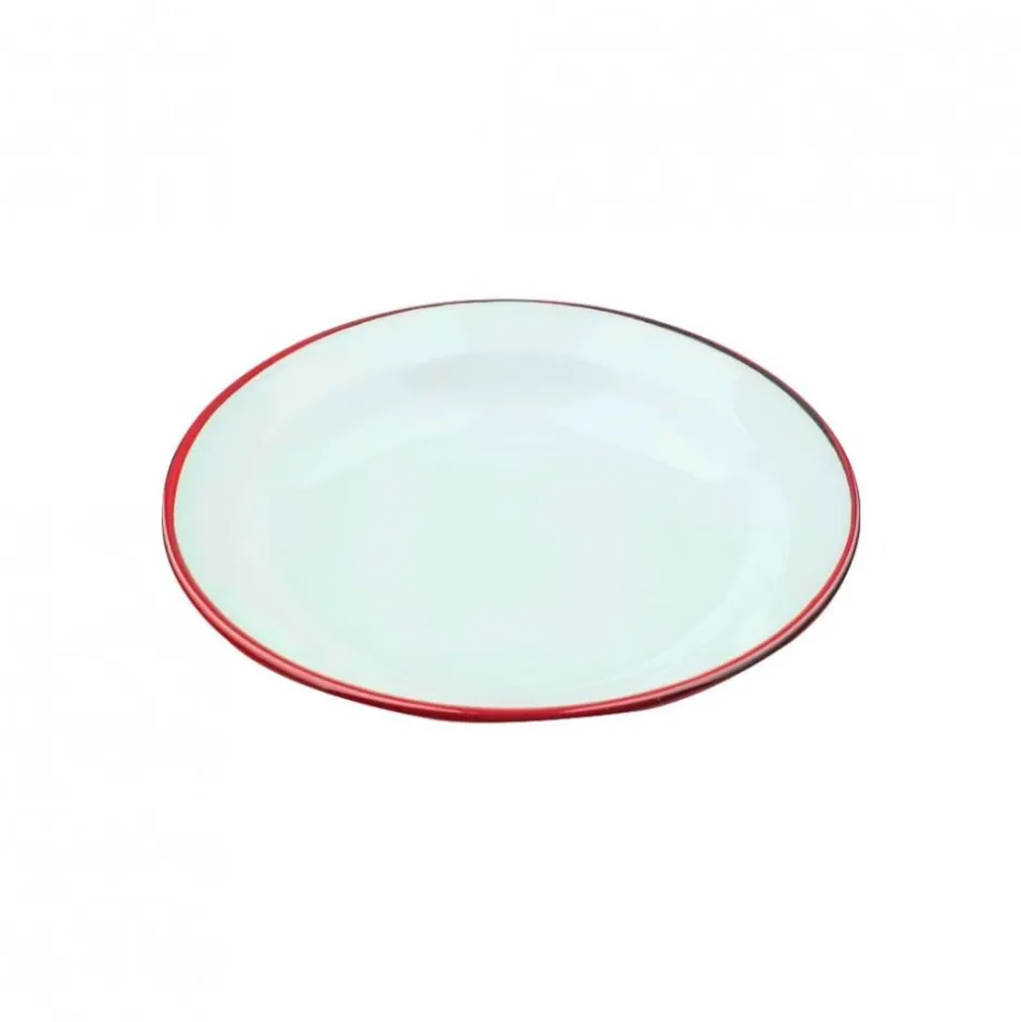 Plato Bajo Acero Esmaltado 26cm Bordeaux Ibili