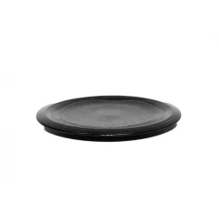 Plato Bajo 24cm Cinder Black Ariane