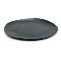 Plato Bajo Melamina Grafito 28cm Lugano