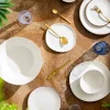 Plato Bajo Melamina Ivory 28cm Lugano