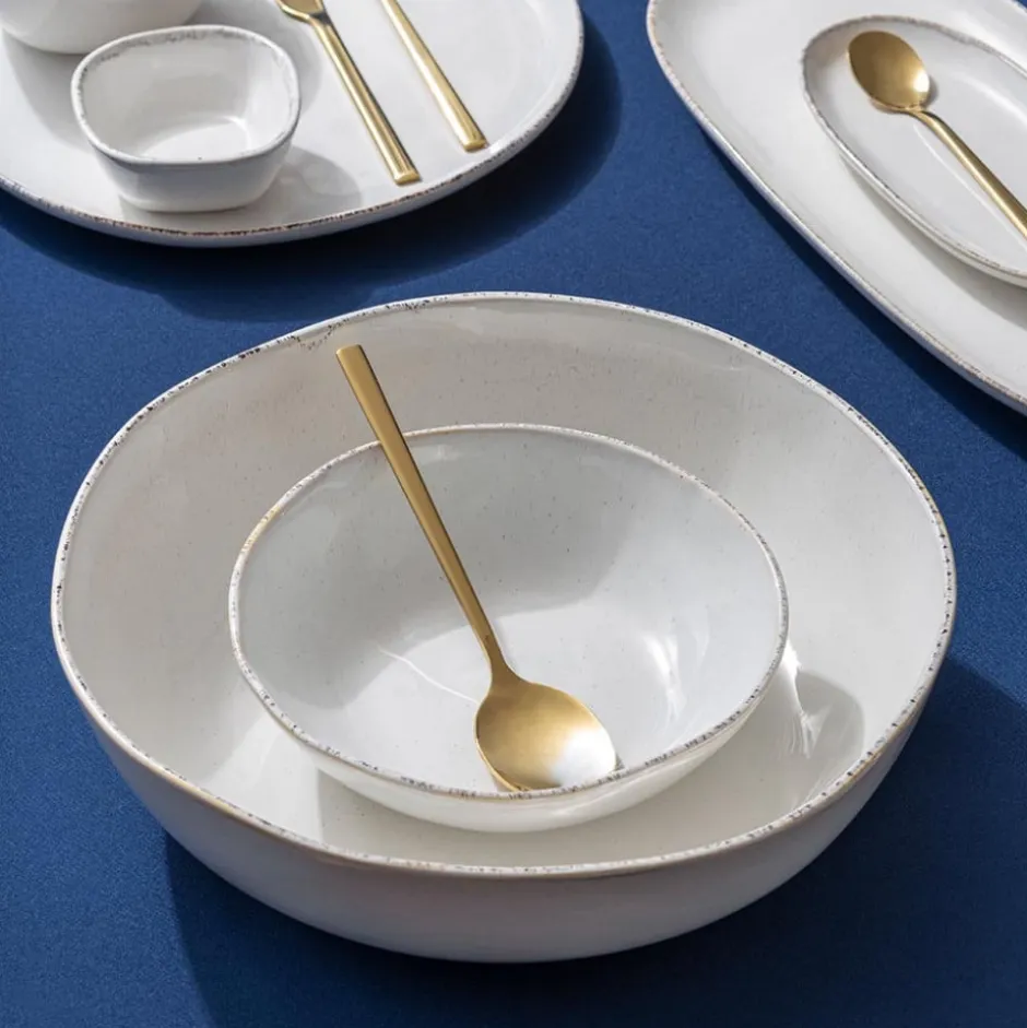 Plato Hondo 19cm White Sand Lugano
