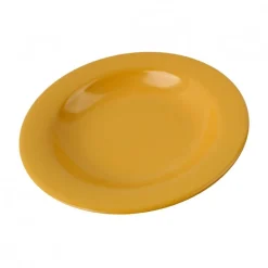 Plato Hondo Melamina Amarillo 23cm Efay
