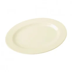 Plato Ovalado 22x15.4cm Ivory Prime Ariane
