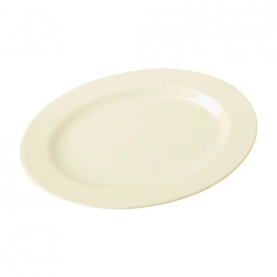 Plato Ovalado 22x15.4cm Ivory Prime Ariane