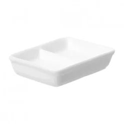Pocillo Rectangular 10x7.5cm 2 Divisiones Contour Wolfen
