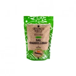 Sal de Mina Parrillera 450gr Cerveza Doypack Cristales de Chile