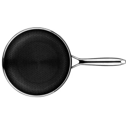 Sartén Acero Inoxidable 24 cm Bee Lugano